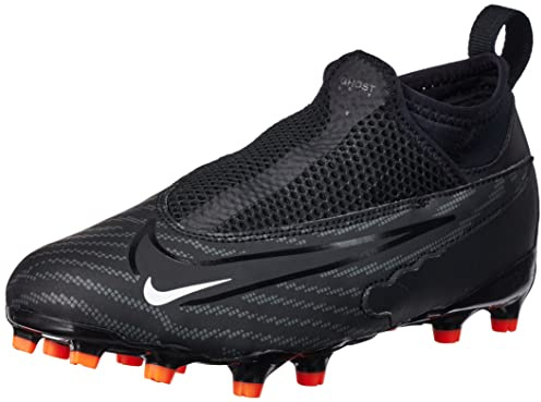 NIKE DD9546-010 JR Phantom GX Academy DF FG/MG Sneaker Male Negro/Cumbre Blanca-dk Humo Gris EU 36