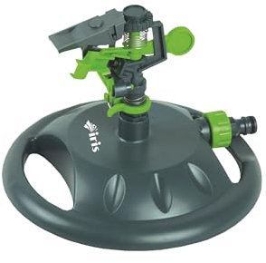 Briconess.com Irrigatore a Settore da Giardino con Base Iris FRULLY