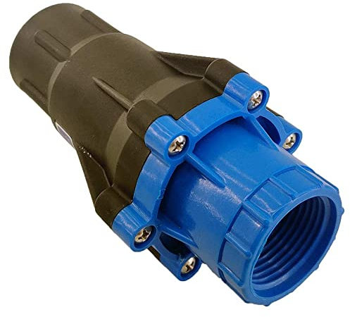 RIEGOPRO Riduttore di pressione per sistemi di irrigazione a goccia. Riduce la pressione a 1,4 bar (20 psi). Connessione filettata femmina 3/4