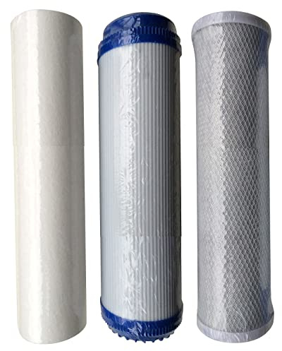 HMA Filter Cartridge Set for Heavy Metal Reduction including KDF/GAC Filter
