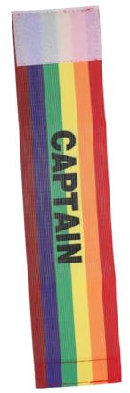 Kisangel Fußball Kapitänsarmband Wiederverwendbare Armbinde Für Sportteams Und Langlebig Geeignet Für Fußball Basketball Und Bunte Farben Für Einfache Erkennung
