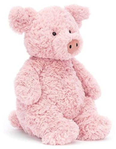 LGWJHCY Peluche Maialino Rosa, Morbide Bambole Peluche dei Cartoni Animati, Adatto ai Regali Compleanno per Ragazzi e Ragazze