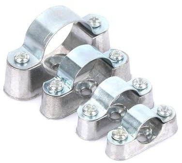 MIUYTRN 5 Stücke Rohrschelle Mit Schraube Von Der Wand Meter Entfernt Von Der Wand Der Karte Sattel Karte Linie Rohrclip 16mm 20mm 25mm 32mm cuicui(32mm)