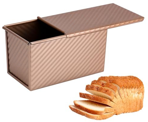 Partita di pane: stampo per pane antiaderente, utensili da cucina | Vasca ondulata con fori di ventilazione inferiori, toast facile rilascio per la cottura domestica, il