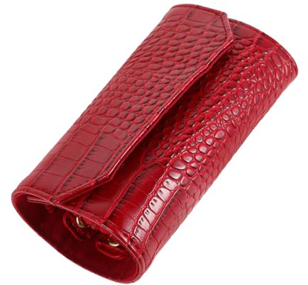 minkissy Bolsa Para Joyas Portátil De Viaje Organizador De Joyas Enrollable Pequeño Estuche De Viaje Cierre Seguro y Organización De Joyería