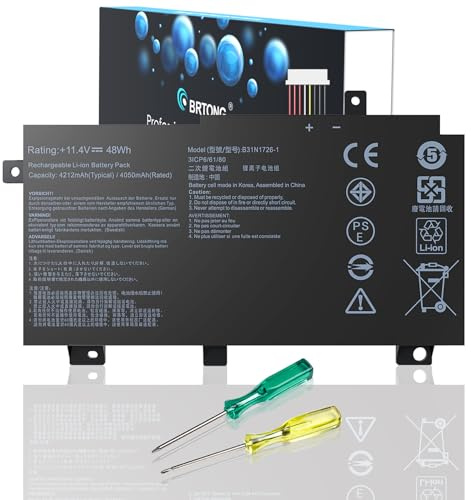 B31N1726 Akku Ersatz für A sus FX80 FX86 TUF FX505GT FX505GM FX505GE FX505GD FX505DT FX505DV FX505DY FX505