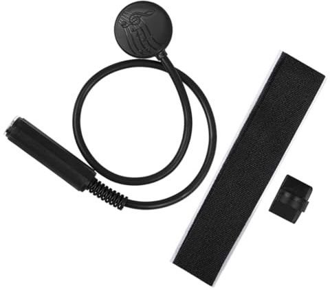 Professioneller Schwarz für Gitarren Tonabnehmer, Akustikgitarre | Portabel, Multifunktional, Einfache Montage ohne Lochbohren, 1 Satz Zubehör für Musikinstrumente