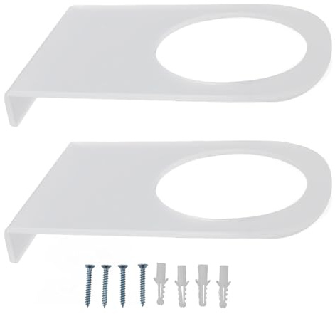 Baxnore Supporto da Parete per Basket, Supporto per Palla in Acrilico Trasparente, Display per Appassionati di Sport, Calcio, pallavolo, Decorazioni per Calcio, Set da 2 Pezzi