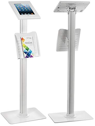 Maclean MC-724 Support publicitaire poignée pour Plancher Tablette verrouillable iPad2.3.4; IPAD air