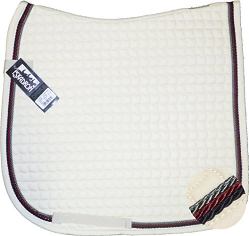 ESKADRON Cotton Schabracke creme, 3fach Kordel navy,bordeaux,anthrazit, Form:Vielseitigkeit