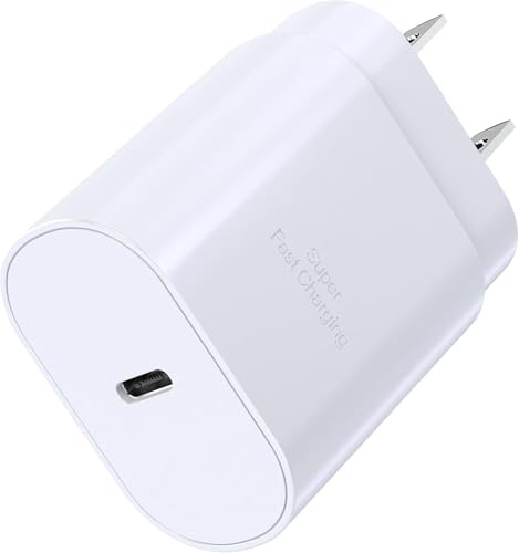TT&C 30W USB C Block, PD Type C Wall Adapter, USB C Charger Block Compatible with iPhone 17, 17e, 17 Pro Max, 16, 15, 14, 13, iPad, mini, & for Samsung Galaxy S26/S25/S24