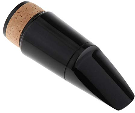 AMLESO Black Bass Clarinet Mouthpiece Instrument Parts for Beginners Players