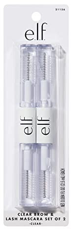 e.l.f. Mascara trasparente per ciglia e sopracciglia, set da 2