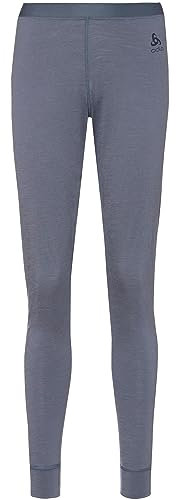 Odlo Damen Merino 200 Hose, Folkstone Gray, XL