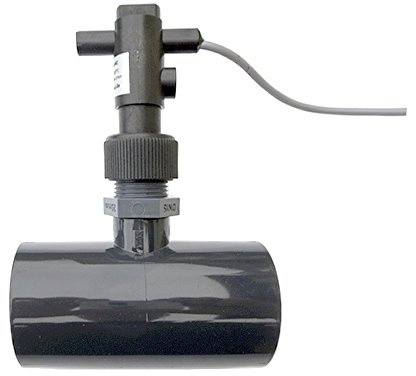 Strömungsschalter T-Stück PVC 63mm Paddelschalter NY UNI 3/4 IG 250V AC 1A