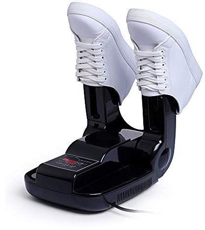 Viitech Shoe Dryer, 200W Boot Dryer with Digital Controls and Timer Function, Portable Adjustable Electric Shoe Dryer Quick Drying for Shoes Gloves Hats Socks Ski Boots