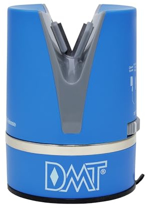 DMT EdgeSharp™ SharpAdjust™ Messerschärfer | Schärft jede Klinge im perfekten Winkel | 6 Winkel einstellbar | V-Slot aus Wolframcarbid | Twist-to-Lock-Saugfuß | 20177