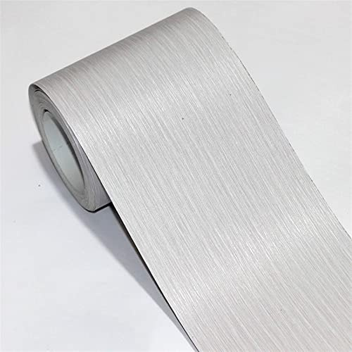 GQQGSHOP 5m Selbstklebende Bordüre Tapete, PVC wasserdichte Tapete Bordüre Dekoration, Türrahmen Wandkantenschutz Home Wanddekoration for Wohnzimmer Badezimmer Küche Fliesen(A,20cm(W) X5m(L))