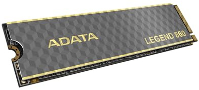 ADATA Legend 860 1TB M.2 NVMe Gen4 SSD, PCIe4, R/W 6000/4000 MB/s, PS5 Compatible