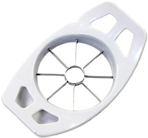 Rocky Mountain Goods Apple Slicer and Corer – Stainless Steel 8-Slice Apple Cutter with Wide Comfort Grip Handles – Quick & Even Apple Slices – Dishwasher Safe
