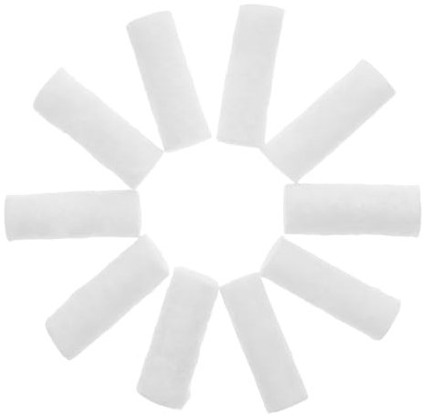 Toyvian Rollos De Algodón Herramientas para Acampar 10pcs Fácilmente Encendibles para Emergencias