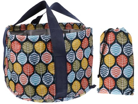 DECORNIJIA Bassin De Trempage Pieds Portable Pliable 21l En Matériau Anti-déchirure Résistant à L'usure, Grosse Capacité Pour Voyage, Camping Et Usage Extérieur Multifonction