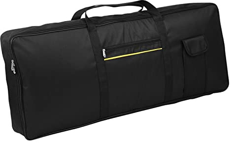 Elektronische Klaviertasche mit 61 Tasten, 420D Oxford-Stoff, tragbare elektrische Aufbewahrung mit Reißverschlusstasche für Keyboard-Gig