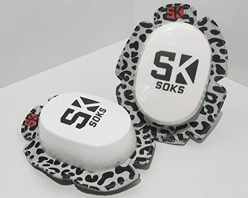 SOKS Deslizaderas para mono | POLE Leopard Blanco