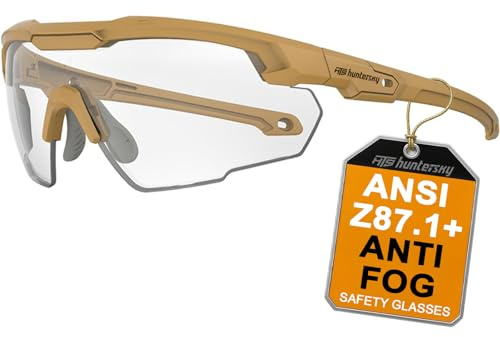 HTS HUNTERSKY Lunettes de tir S57 mil-prf-31013 mil-prf-32432 avec lunettes de protection contre les chocs balistiques OSHA Swat