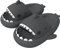 ChayChax Ciabatte Squalo Estive Open Toe Donna Uomo Bambini Coppia Ciabatte da Doccia con Squali Simpatico Cartone Animato, Sandali ，Grigio Scuro，36/37 EU