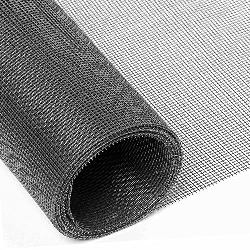 Zanzariera per Finestra, LNSYSNS Rete Zanzariera è Realizzata in Fibra di Vetro, Rotolo Rete Zanzariere 200 x 150cm, 17 Maglie, Anti Insetti, Antizanzare per Soggiorno, Porte e Finestre Della Cucina