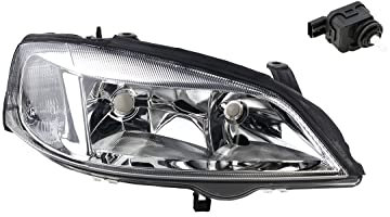 Johns, Scheinwerfer Halogen passend für Opel Astra G 02/98-01/05 Rechts ink. Stellmotor