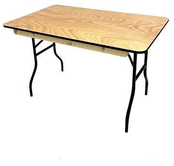 BE Furniture 4ft Varnished Trestle Table, 4ft Varnished Tables, Banquet Tables, Wooden Trestle Tables, V4X26