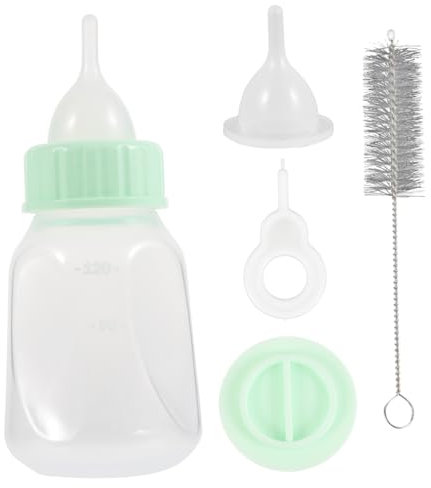 BELLIFFY 1satz Kätzchen Und Welpenfütterungsflasche Wiederverwendbar Sicherem Leicht Und Elastisch Für Pflege Von Neugeborenen Tragbar Und Flexibel