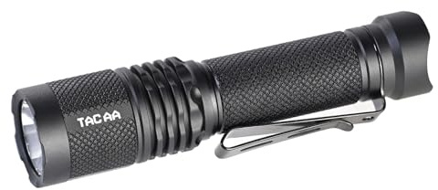 ACEBEAM TAC AA 2.0 Longest-Range AA Flashlight 280 Meters, 1000 High Lumens Tactical EDC Flashlight Rechargeable, 6 Modes Pocket LED Flashlight, Super Bright Small Mini Flashlight for Camping, Home