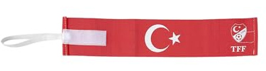 Cawila Türkei Kaptitänsbinde rot, OneSize Ohne Geschlecht