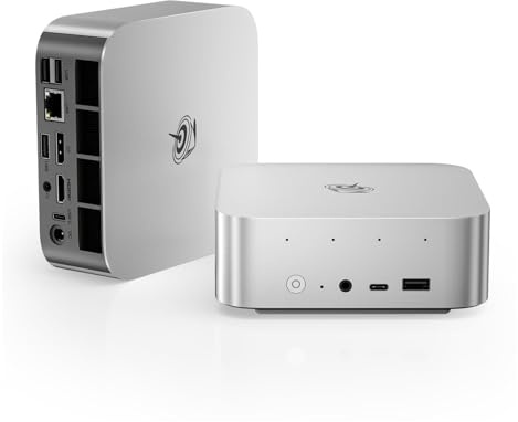 Beelink SER9 Pro Mini PC, AMD Ryzen R7 H255 (8C/16T, bis zu 4.9 GHz), 24GB LPDDR5X RAM, 1TB PCIe 4.0 SSD Mini Computer Windows 11 Pro, USB4, HDMI, DP, 2.5GHz LAN, WiFi 6, BT5.2, Built-in MIC, Speaker