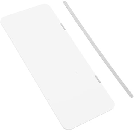 LOLIPPYY Magnetisches Monitor Memo Board Seitenpanel mit Abwischbarer Oberfläche Minimalistisches Design Platzsparend für Büro und Home Office Elegantes Schreibtisch Zubehör