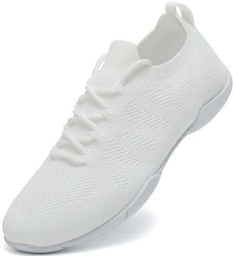 PQWXVYU Chaussures de Cheer Cheerleading Fly Femme Enfant Blanche 39