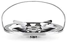 FORNELLINO FORNELLO BRUCIATORE AVVITABILE INOX PER BOMBOLA CAMPEGGIO DIAM 215 MM