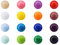 Magnetpro Aimants Muliticolor Aimant Réfrigérateur Mignon, Résine Décorative Amusante pour Bureau, Calendriers, Tableaux Blancs, Cartes (16 pièces)