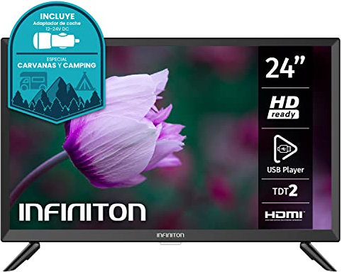 Television LED 24 INFINITON INTV-24BA130 - HD Ready - HDMI, 200Hz, Modo Hotel