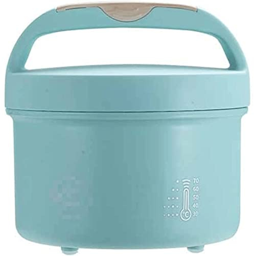 OLOTU Étanches Boîte à Lunch électrique 48 W, Chauffe-Plats pour Bureau de Camion de Voiture, Chauffe-Plats avec récipient Amovible en Acier Inoxydable Électrique