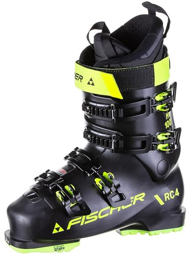 Fischer Herren Skischuhe RC4 100 HV X Black-Yellow 29 1/2