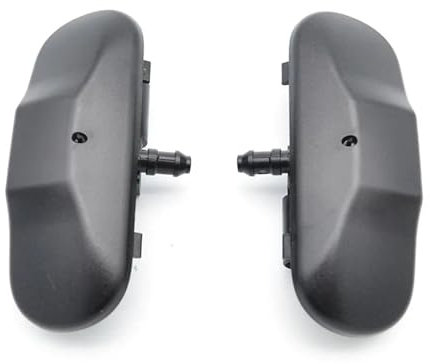 NEGRO 2 Teile/los Frontscheibe Jet Düse Beheizt, Fit for VW, Fit for Tiguan, Amarok Scirocco Passat B6 EOS Touran Sharan Caddy Jetta Scheibenwaschdüse