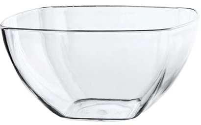 BYPIAOERZ Saladiers et Bols de Service Bol en Verre pour Salade, Bols à mélanger en Plastique, Transparent, Fruits, Acrylique, Grands légumes Bols de pâtes