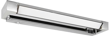 Trio Leuchten LED Badezimmer Wandleuchte Fabrizio 284770106, Aluminium Chrom, 9 Watt LED, Lichtfarbe einstellbar, dimmbar