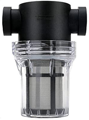 ByNGSDCC Water pump filter, 1pcs Garden Watering Filter, 1/2 3/4 1 Plastic Irrigation System Impurity Prefilter Aquaculture Household Water Pipe Strainer (Color:40 mesh, Size:3/4) ((80 Mesh,1)