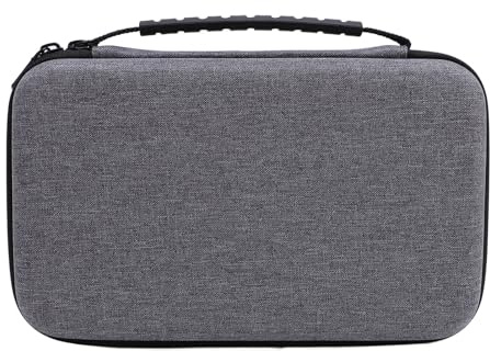 Srliya Travel Hard Case EVA Nylon for Mini M4 M4 Pro Chip Desktop Computer 2024 Protective Storage Bag with Ample Room