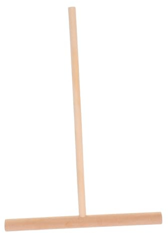 Healifty Wooden Crepe Batter Spreader Dough Distributor Kitchen Utensil and for Thin Crepes for Pancake Makers and Bakery Tools Essential Wooden Kitchen